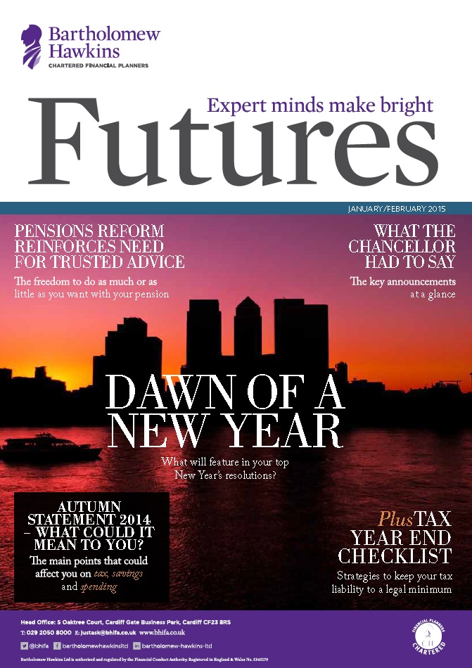 Futures Magazine January/February 2015