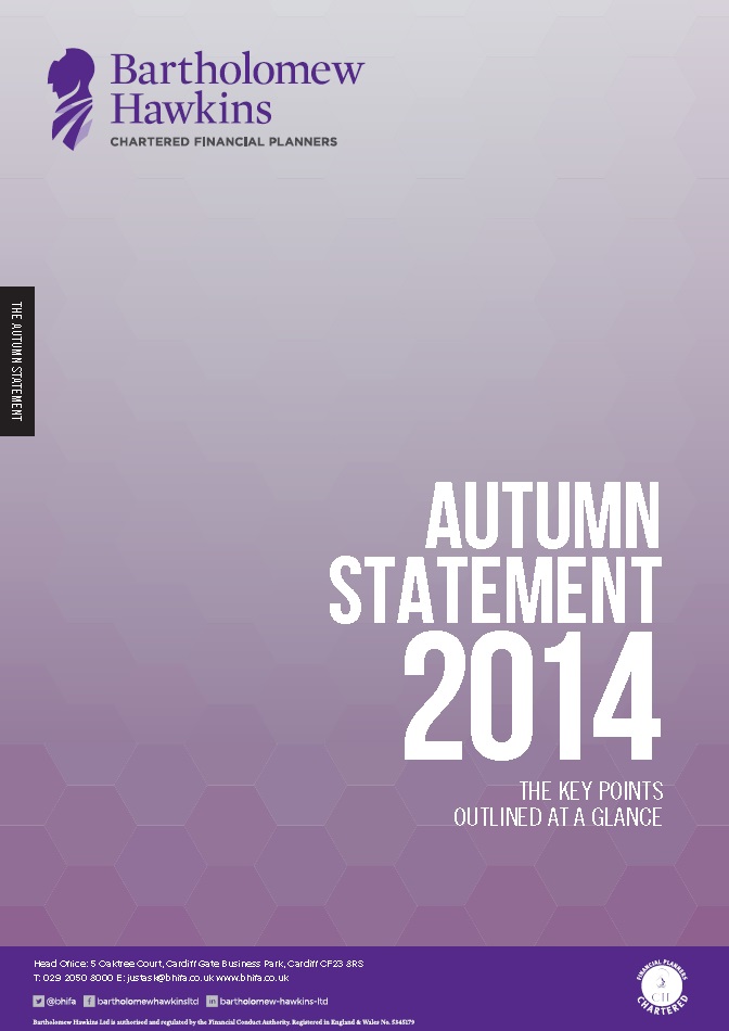 A Guide to the Autumn Statement 2014