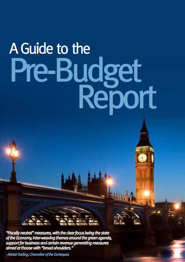 A Guide to the Pre-Budget Report